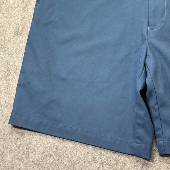 Peter Millar Salem Performance Golf Shorts Men 36 Dark Blue 9" Classic Fit - Picture 5 of 16